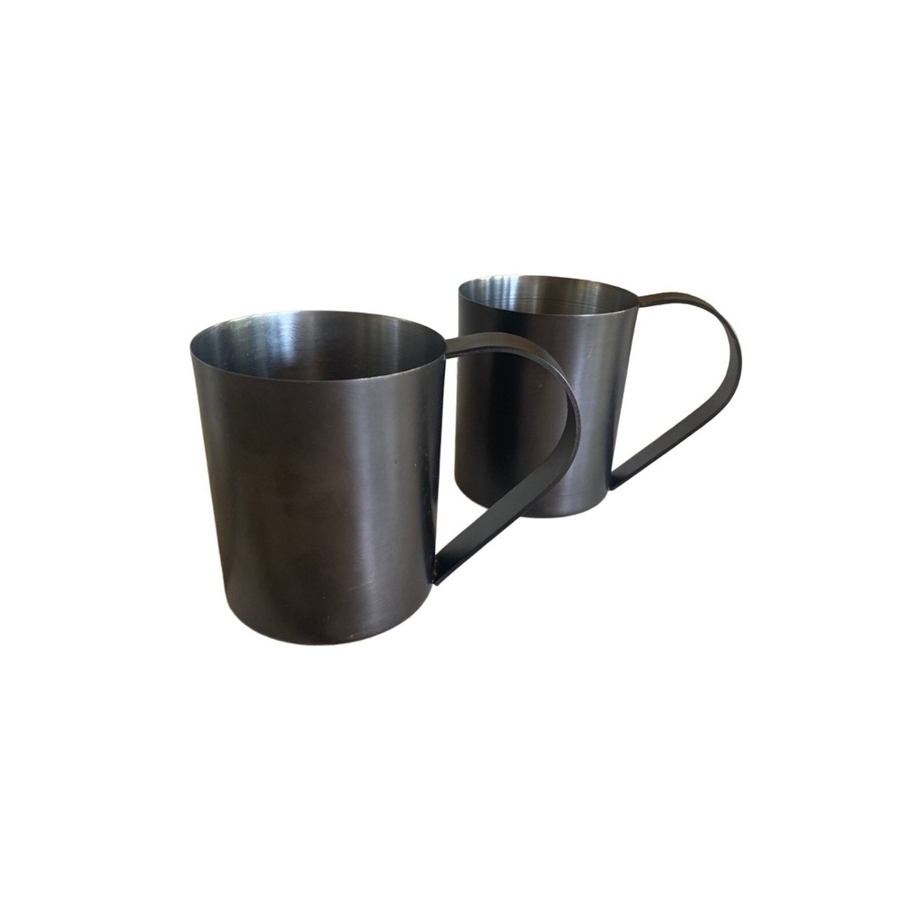 Set of 2 Crofton Bronze 16 oz Cup Cocktail Set Metal